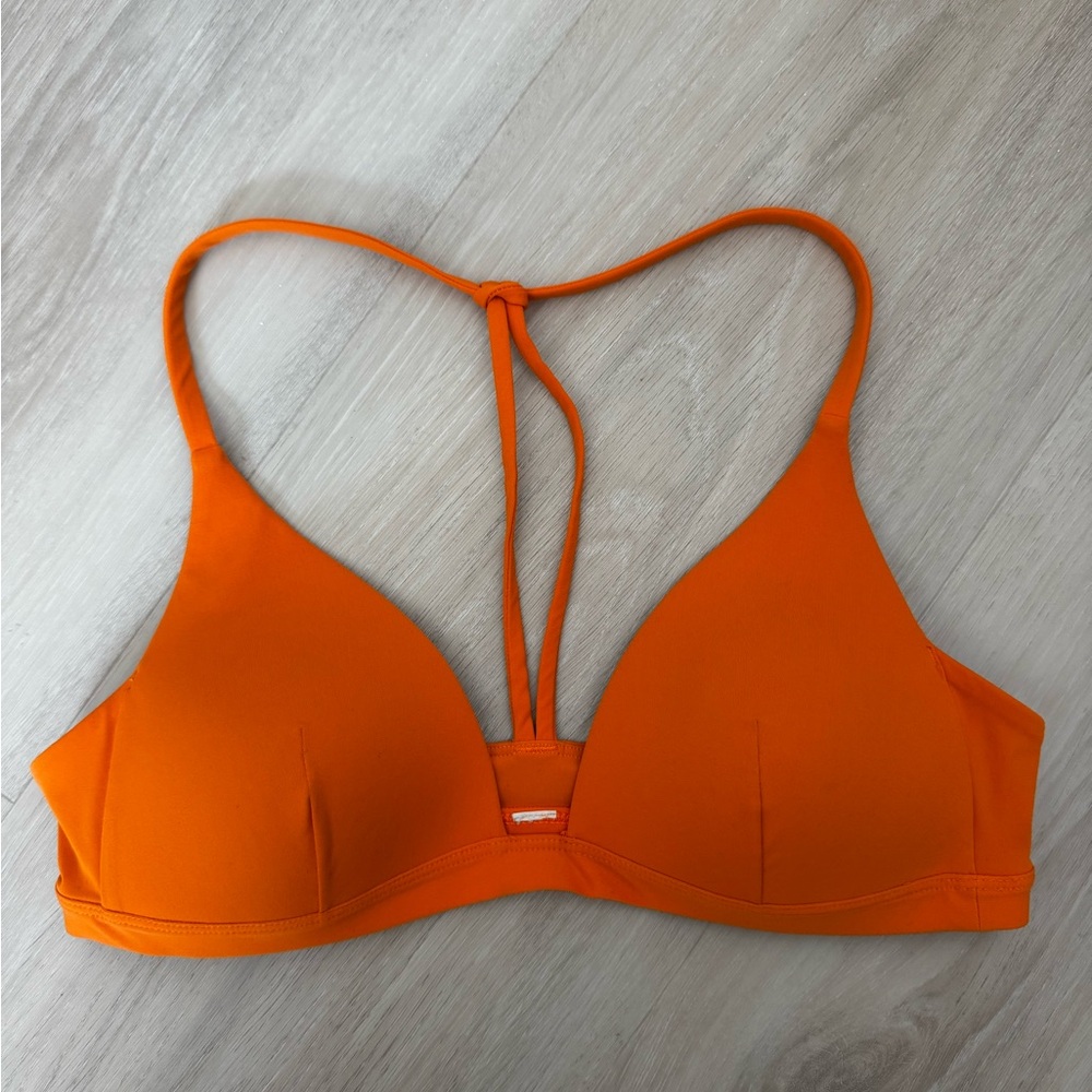 Orange Lululemon Bikini Top
